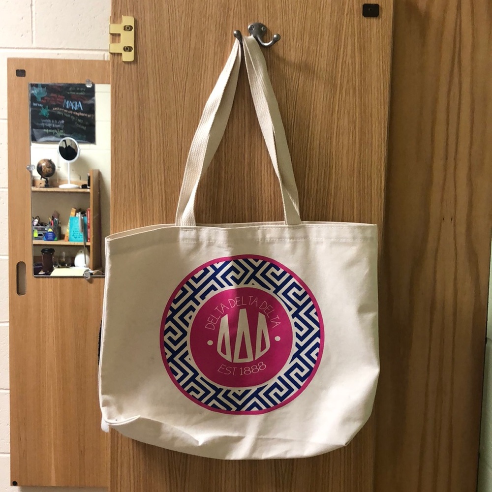Tri Delta Tote Bag
